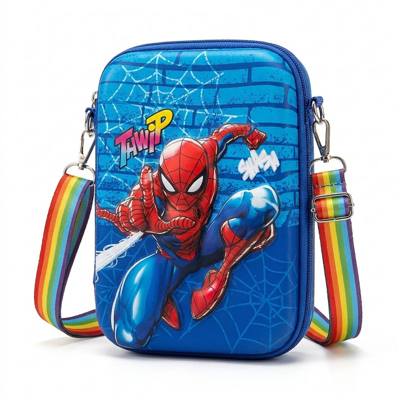Detská taška cez rameno Spiderman Jump 3D