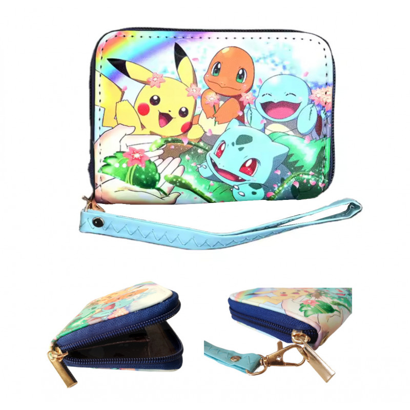 Detská peňaženka Pokémon s pútkom a karabínou Detská peňaženka Pokémon s pútkom a karabínou