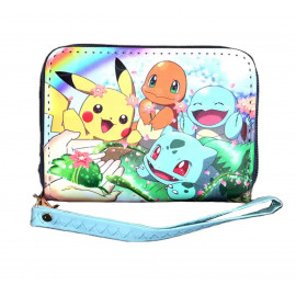 Detská peňaženka Pokémon s pútkom a karabínou