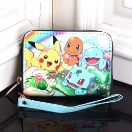 Detská peňaženka Pokémon s pútkom a karabínou