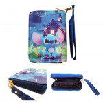 Detská peňaženka Lilo a Stitch s pútkom a karabínou