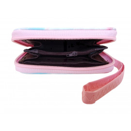 Detská peňaženka Jednorožec s pútkom a karabínou