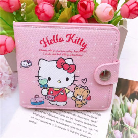 Detská peňaženka Hello Kitty so zapínaním