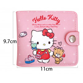 Detská peňaženka Hello Kitty so zapínaním