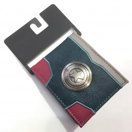 Peněženka Avengers Kapitán Amerika s kovovým znakem