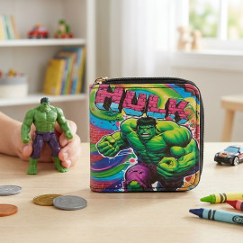 Detská peňaženka na zips Avengers Hulk
