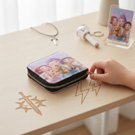 Detská peňaženka na zips Demon Hunters K-pop Sweet