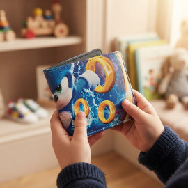 Detská peňaženka Ježko Sonic Rings