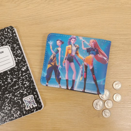 Detská peňaženka Demon Hunters K-pop