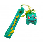 Detská kľúčenka Pokémon Bulbasaur s pútkom a karabínou