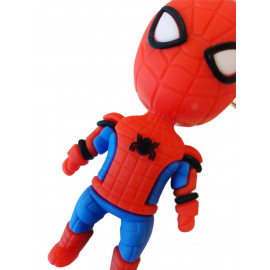 Detská kľúčenka Spiderman s pútkom a karabínou