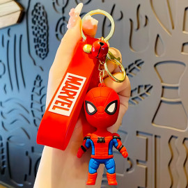 Detská kľúčenka Spiderman s pútkom a karabínou