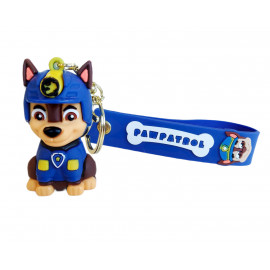 Detská kľúčenka Tlapková patrola Chase s pútkom a karabínou