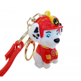 Detská kľúčenka Tlapková patrola Marshall s pútkom a karabínou
