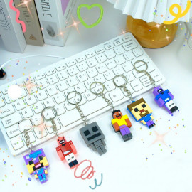 Detská kľúčenka MysteryBox Minecraft 1ks