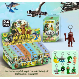 Detská kľúčenka MysteryBox Brainrot 1ks