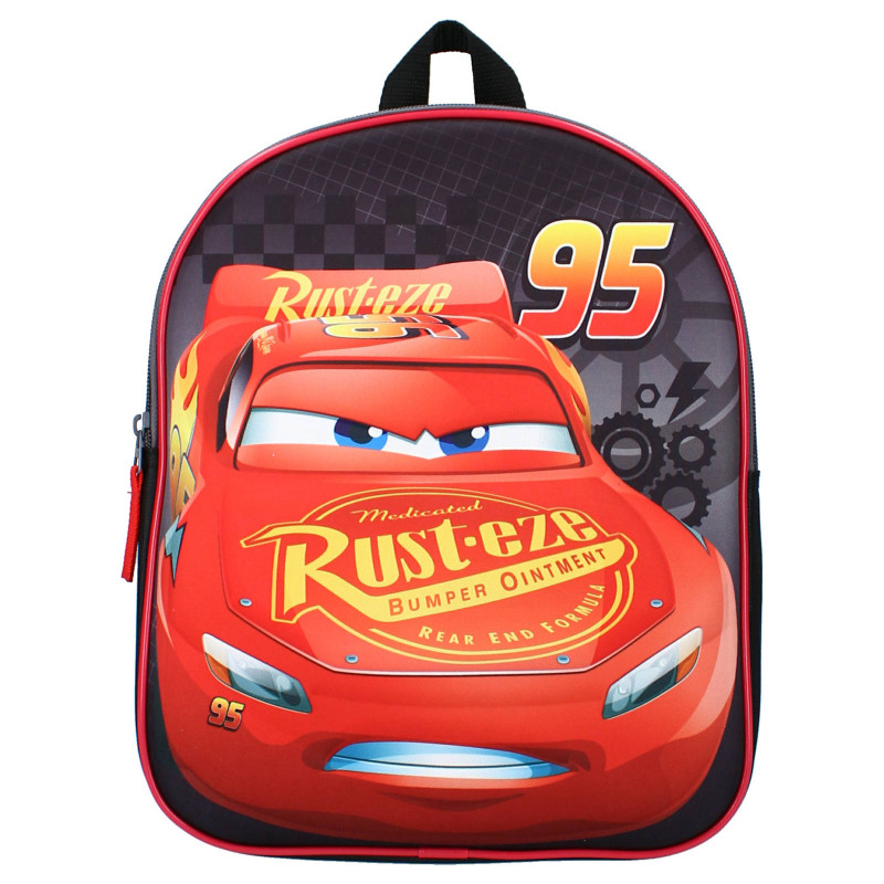 Detský batoh Cars Blesk McQueen s 3D efektom