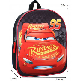 Detský batoh Cars Blesk McQueen s 3D efektom