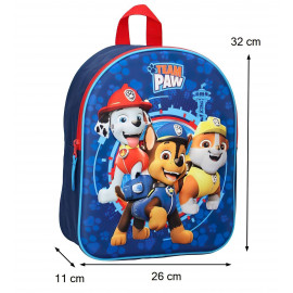 Detský batoh Tlapková Patrola záchranárovi s 3D efektom Detský batoh Tlapková Patrola záchranárovi s 3D efektom