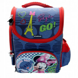 Školská aktovka Myška Minnie Miky Školská aktovka Myška Minnie Miky