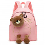 Detský batoh Macko ružový