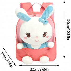 Detský batoh s plyšákom Zajačik Detský batoh s plyšákom Zajačik