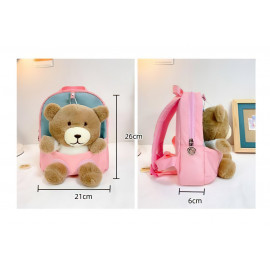 Detský batoh s plyšákom Méďa Detský batoh s plyšákom Méďa