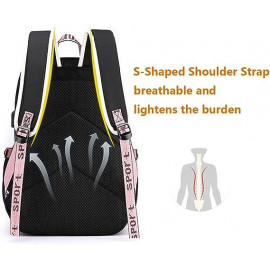 Školský dievčenský batoh USB