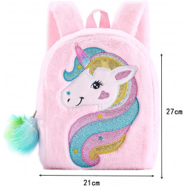 Detský batoh Plyšový jednorožec