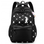 Školský batoh Ušiak čierny