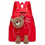 Detský batoh Macko červený