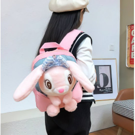 Detský batoh s plyšákom Králik