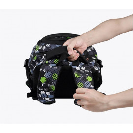 Školský batoh Futbal zelený