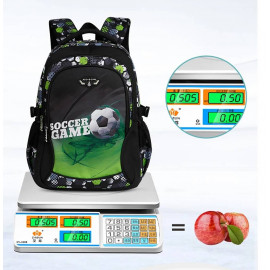 Školský batoh Futbal zelený