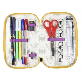 Školský peračník trojposchodový s náplňou Batman