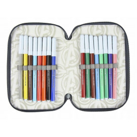 Školský peračník trojposchodový s náplňou Avengers