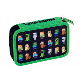 Školský peračník dvojposchodový Minecraft