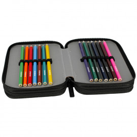 Školský peračník trojposchodový s náplňou Bike