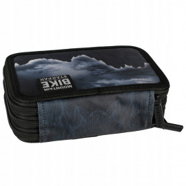 Školský peračník trojposchodový s náplňou Bike