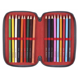 Školský peračník trojposchodový s náplňou Spiderman Školský peračník trojposchodový s náplňou Spiderman