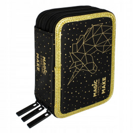 Školský peračník trojposchodový s náplňou Magic Unicorn