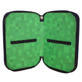 Školský peračník trojposchodový Minecraft Time to mine