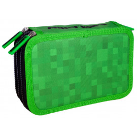 Školský peračník trojposchodový Minecraft Time to mine