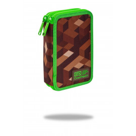 Školský peračník dvojposchodový s náplňou Pixel