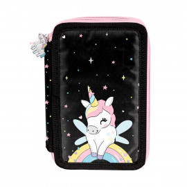 Školský peračník trojposchodový s náplňou Unicor Dream