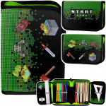 Školský peračník rozkladací s náplňou Minecraft Start Game