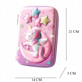 Školský peračník Jednorožec hviezdy 3D