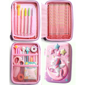 Školský peračník Jednorožec hviezdy 3D