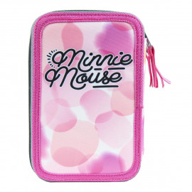 Školský peračník trojposchodový s náplňou Minnie