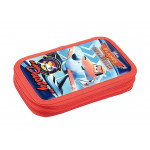 Školský dvojposchodový peračník Dusty s náplňou